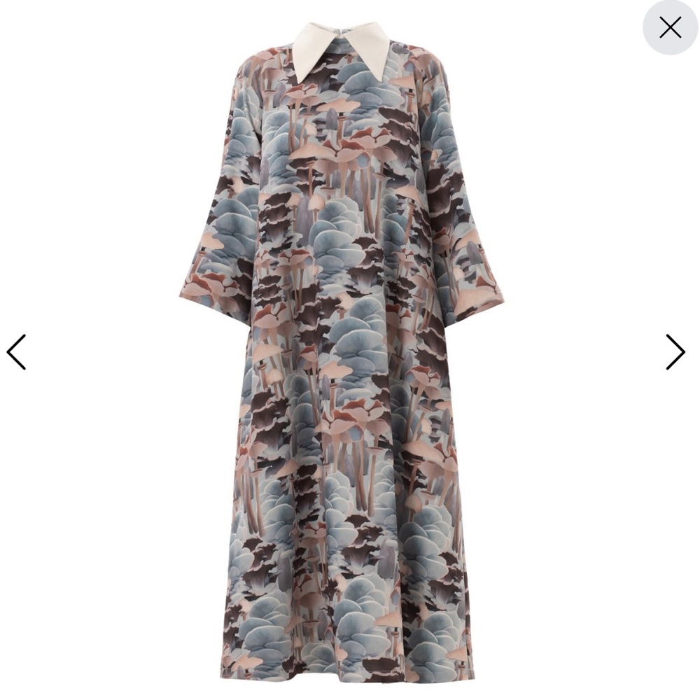 Julia Allert Mushroom Print Dress
